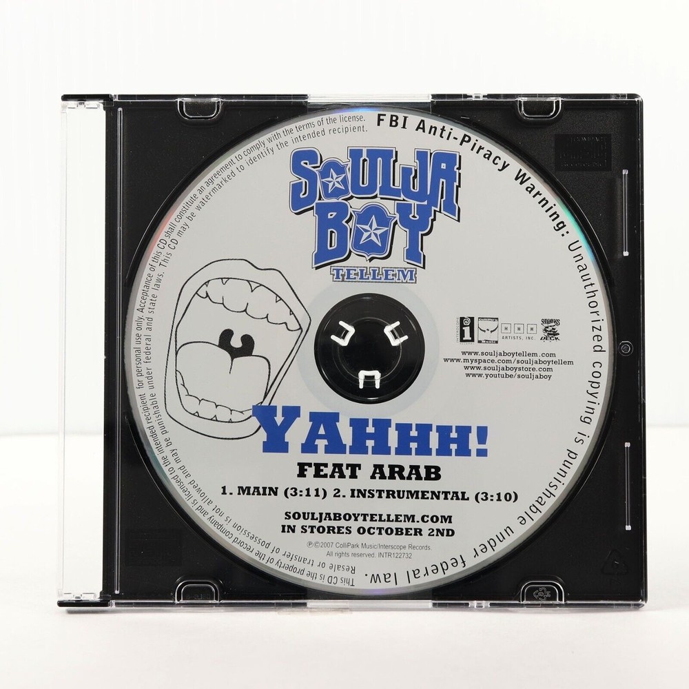 Soulja Boy - Tellem Yahhh! Promo CD Maxi Single 2007 Featuring Arab